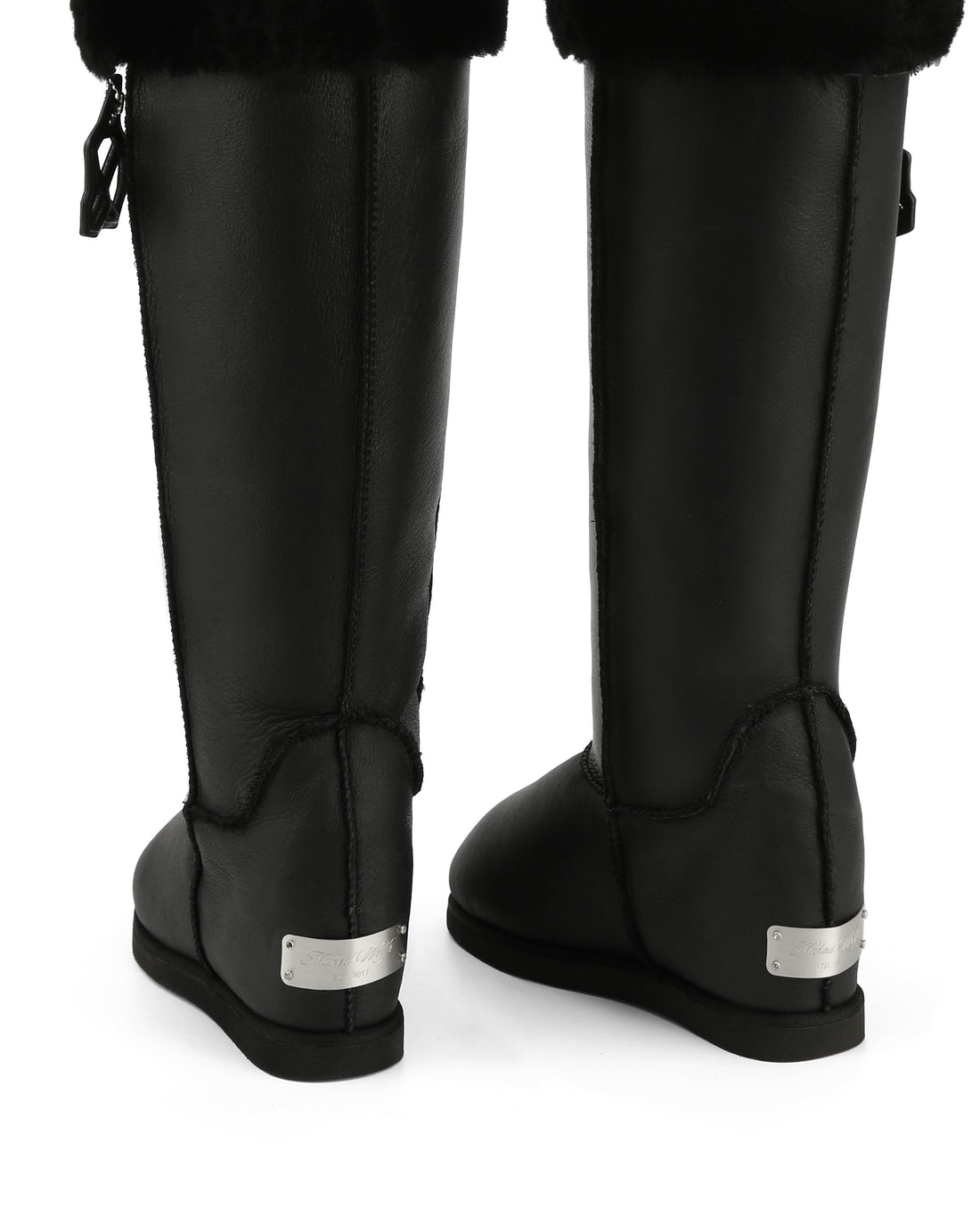 Melrose Black Leather