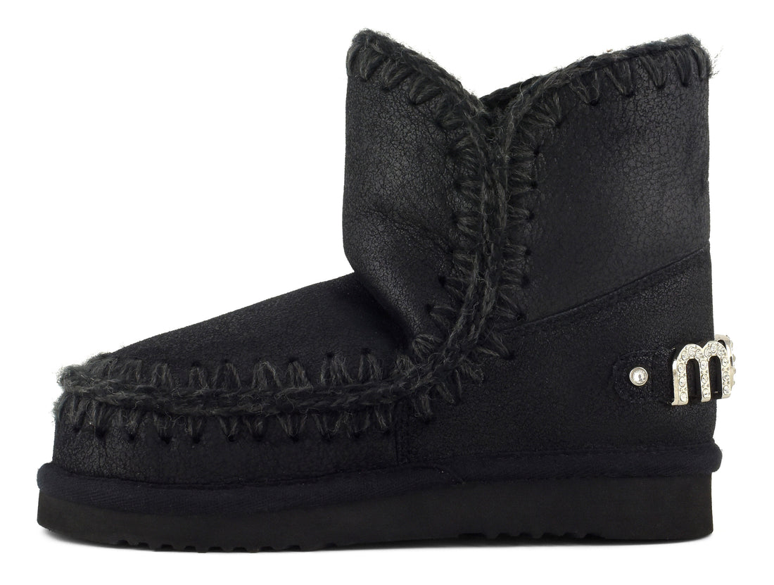Eskimo 18 Cracked Black/Grey Special Leather MU.FW101036B