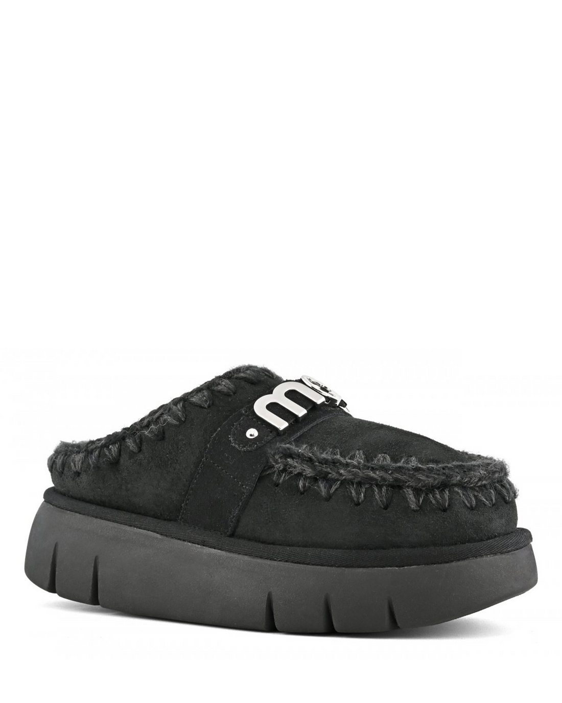 Bounce Clog Black/Black Suede MU.FW531001A