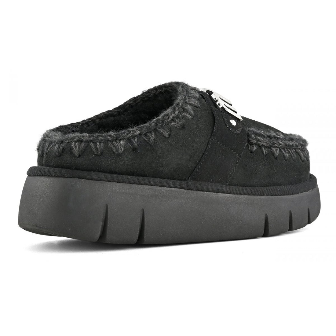 Bounce Clog Black/Black Suede MU.FW531001A