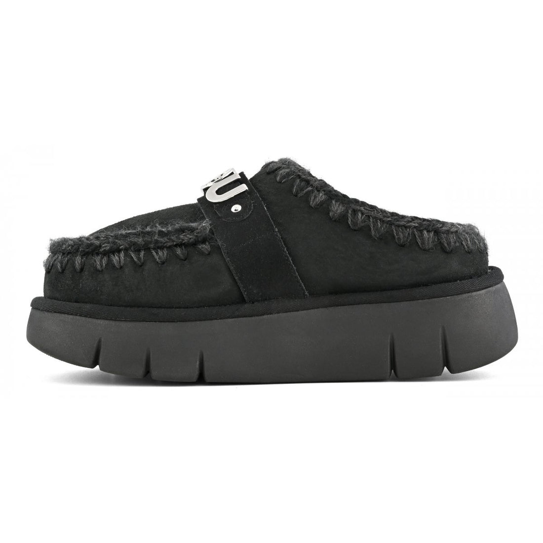 Bounce Clog Black/Black Suede MU.FW531001A