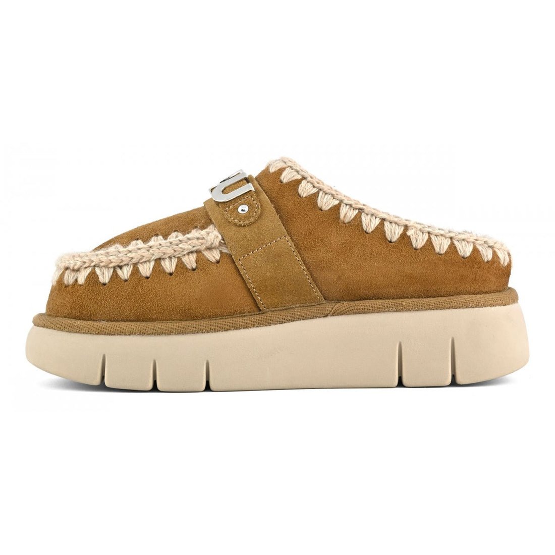 Bounce Clog Cognac Suede MU.FW531001A