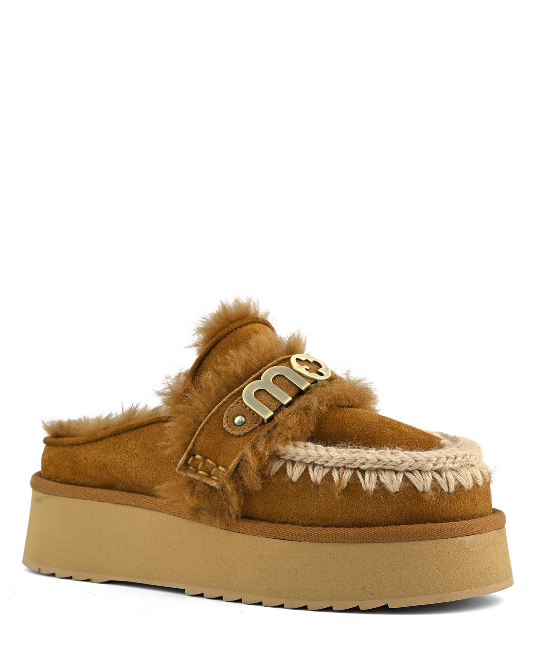 Platform Clog Cognac MU.FW681006A