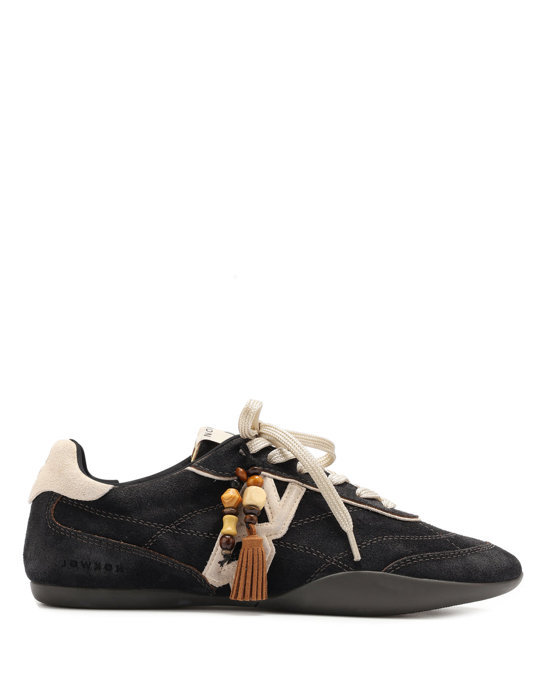 Mystic 3 Black Washed Suede
