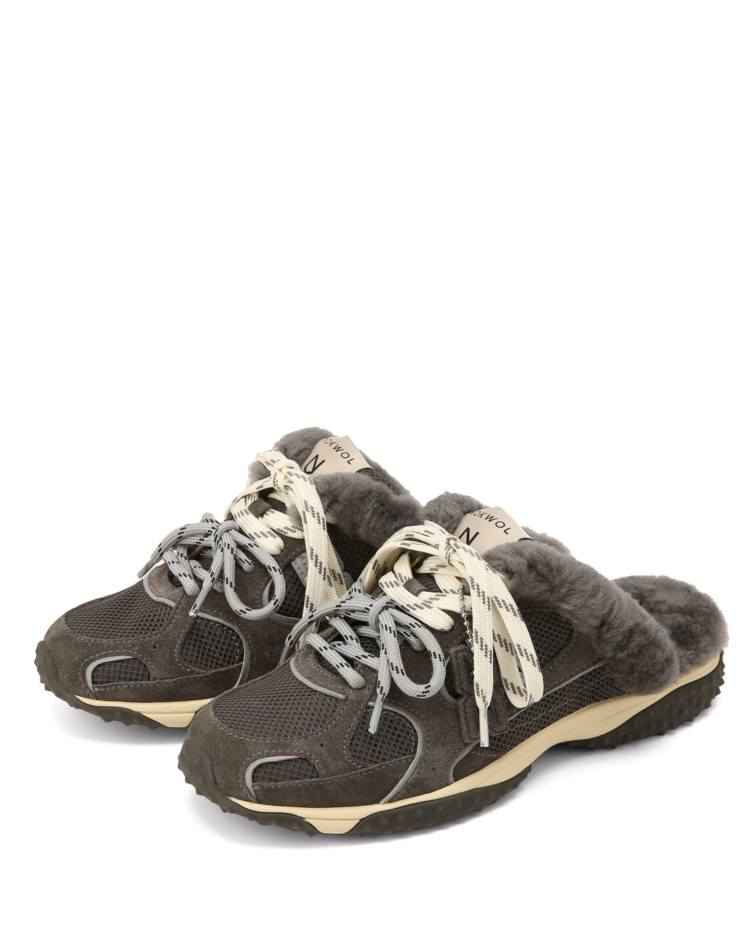 Neo Mule Anthracite Suede/Mesh