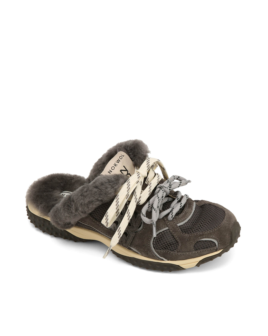 Neo Mule Anthracite Suede/Mesh