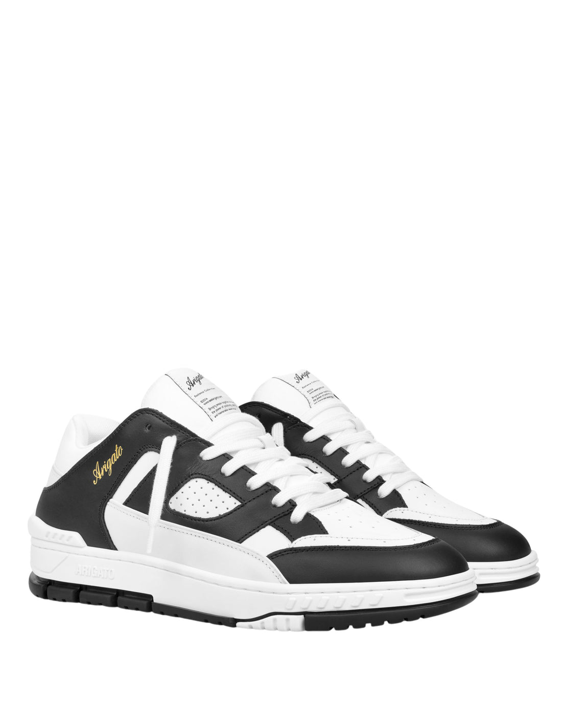 M Area Lo Sneaker White/Black Leather