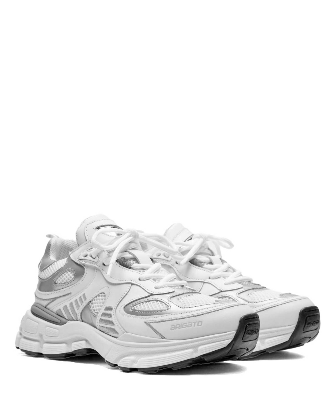 W Sphere Runner White/Silver Leather/Mesh