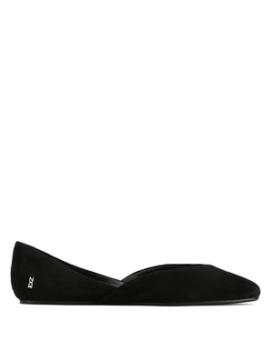 Rin Black Kid Suede