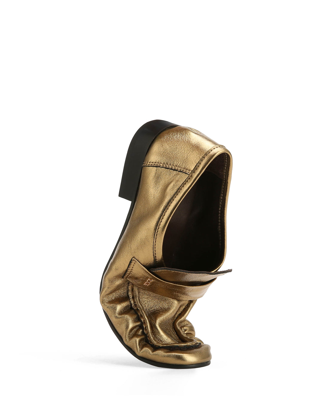Swifty Bronze Sheep Leather
