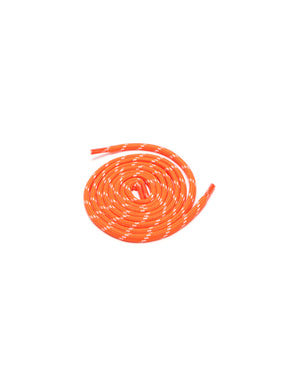 2 Tone Round Lace Orange/White